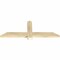 Ekena Millwork Eugene Rough Sawn Timber Gable Bracket, Douglas Fir, 48"W x 18"H x 2"D x 4"F, 9/12 Pitch GBW048X18X0204EUG00RDF - alternate 3